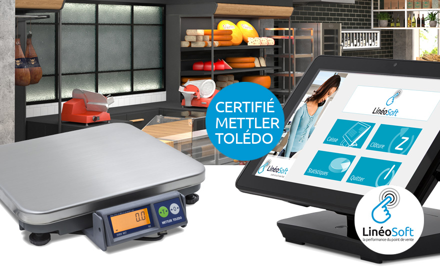 Logiciel caisse certifié mettler toledo